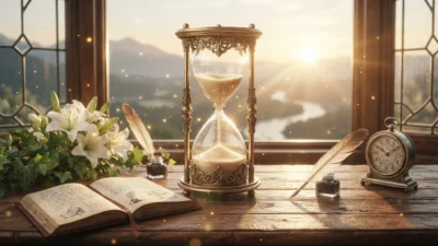 hourglass symbolism
