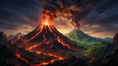 volcano symbolism