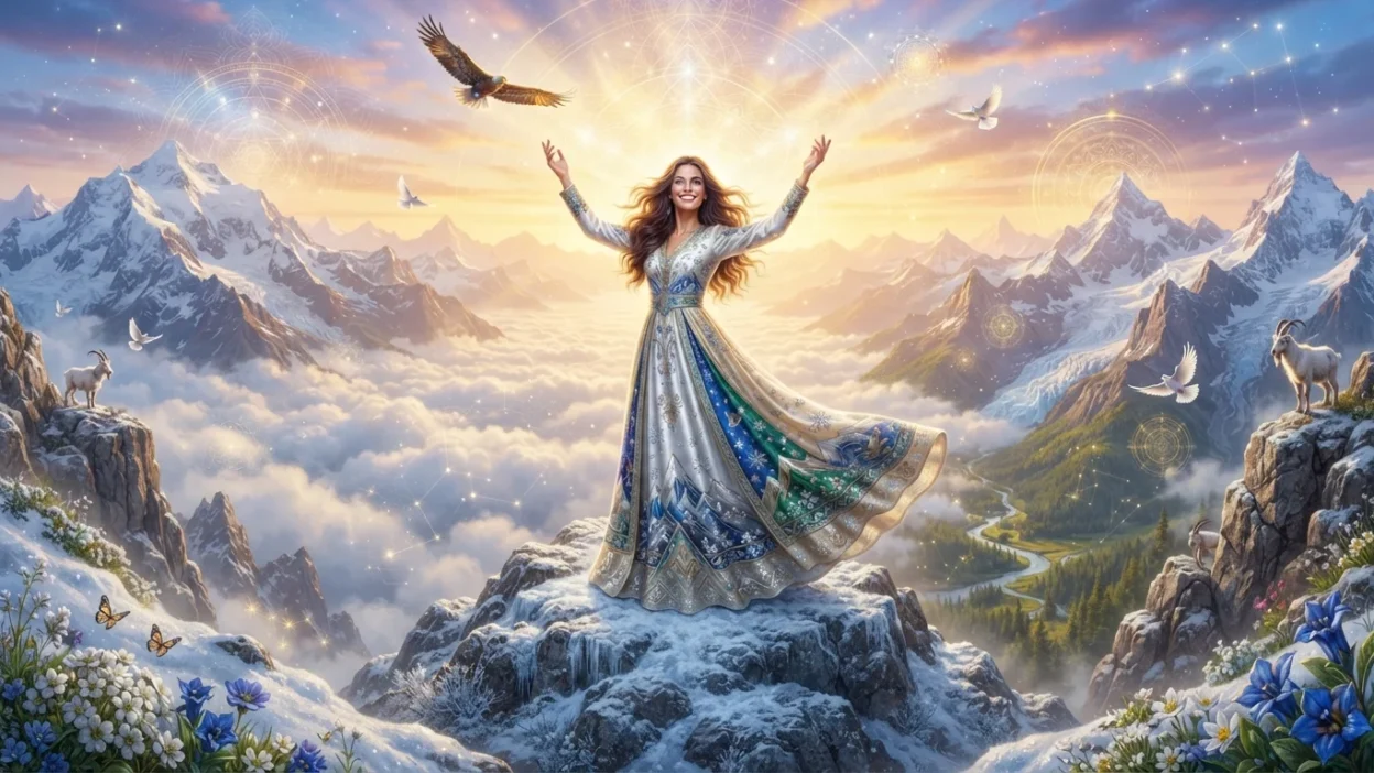 mountain peak symbolism